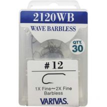 Anzol Mosca Varivas Wave Barbless 2120 Wb - Pack De 30 Var-2120wb-30-14