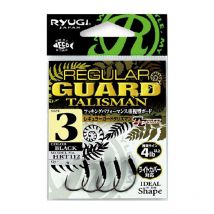 Anzol Simples Ryugi Regular Guard Talisman - Pack De 4 Hrt112-1