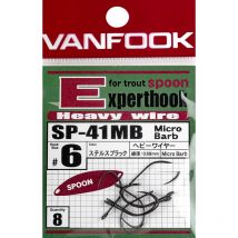 Anzol Simples Vanfook Expert Hook For Trout Spoon Sp-41mb - Pack De 5 Van-sp-41mb-4