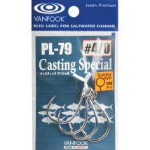 Anzol Simples Vanfook Pl-79 Van-pl-79-8/0