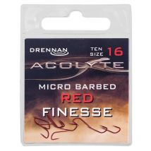 Anzuelo Drennan Acolyte Red Finesse Hsa0122