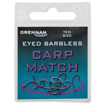 Anzuelo Drennan Eyed B'less Carp Match Hebma010