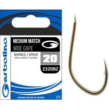 Anzuelo Garbolino Medium Match Wide Gape 2320bz Gomhf42320bz-0020