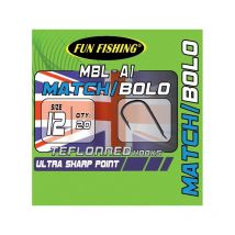 Anzuelo Ingles Fun Fishing Mbl-a1 - Paquete De 20 44533118