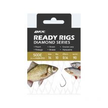 Anzuelo Montado Bkk Ready Rig Diamond Sode Gd - Paquete De 10 Brrdsni12