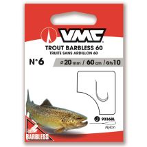 Anzuelo Montado Vmc Trout Barbless 60 Avm340163