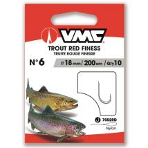 Anzuelo Montado Vmc Trout Red Finess Avm340203