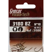 Anzuelo Sensas Feeder Tech 3180 - Paquete De 10 31509