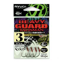 Anzuelo Simple Ryugi Heavy Guard Talisman - Paquete De 4 Hht113-3