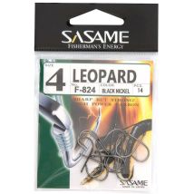 Anzuelo Simple Sasame Leopard Black Nickel F824-8