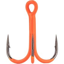 Anzuelo Triple Mikado Jaws Treble Hook Uv Orange Hja02-4-uv