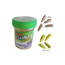 Appat Berkley Gulp Alive Wavies - 1cm - Par 190 Chartreuse - Pêcheur.com