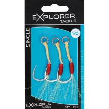 Assist Hook Haken Explorer Tackle Single Exas40