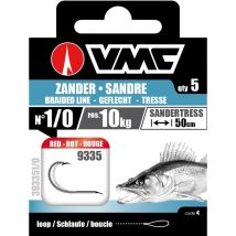 Aufgebauter Haken Vmc Zander Braid 393351