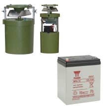 Automatic Grower Pack Roc Import Power Feeder 12 Volts + Batterie Etanche Ensemble-ensemble-315765