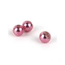 Bal - Metallic Light Pink Textreme Tungsten Slotted Beads - Metallic Light Pink Teptsmlp-23