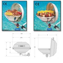 Barbecue A Gaz Magma Barbecue 2 Taille De Luxe : 4-6 Personnes - Pêcheur.com
