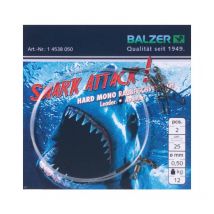 Bas De Ligne Avec Emerillon Balzer Hardmono Shark Attack 45cm - 60/100