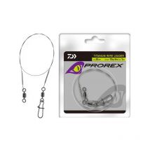 Bas De Ligne Daiwa Prorex Titanium Wire Leader 30cm - 22kg - Pêcheur.com