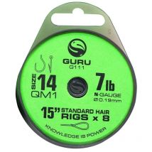 Bas De Ligne Guru Qm1 Standard Hair 15" No16 - Pêcheur.com