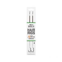 Bas De Ligne Monté Korda Basix Hair Rigs Wide Gape Barbless - Par 2 No4