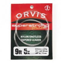 Bas De Ligne Orvis Superstrong+ 1x (2,70m - 0,254mm) X2 - Pêcheur.com