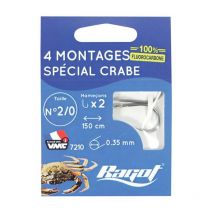 Bas De Ligne Ragot Crabe No1/0