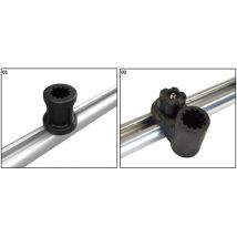 Base De Rail Horizontal Seven Bass Srs Plug&go Sb-lmt601a