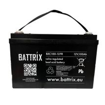 Batterie Étanche Battrix Cyclic 12v 100ah Pour Moteur Bxc100-12fr - Pêcheur.com