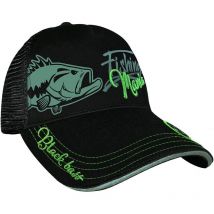 Berretto Uomo Hot Spot Design Cap Black Bass Mania Nero 010101599