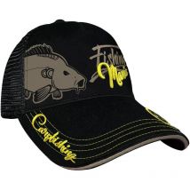 Berretto Uomo Hot Spot Design Cap Carpfishing Mania Nero 010101199