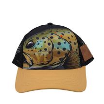 Berretto Uomo Vt Fishing The Salmo Brown Art00000001