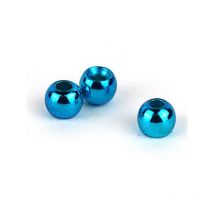 Bille Textreme Brass Beads - Metallic Blue 3.2mm