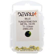 Bille Tungstene Devaux Slot Dvx - Metal Olive 2.5mm X1000