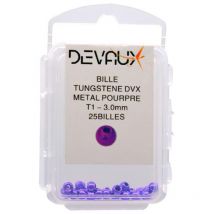 Bille Tungstene Devaux Slot Dvx - Metal Pourpre 4mm X1000