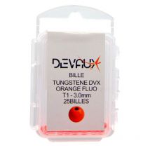 Bille Tungstene Devaux Slot Dvx - Orange Fluo 2mm X1000 - Pêcheur.com