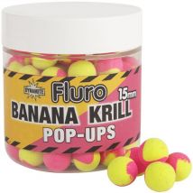 Boilies Flutuantes Dynamite Baits Fluro Two Tone Pop-ups Krill Et Banana Fluro Ady040605
