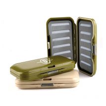 Boîte Mouche Sempe Waterproof Pour Nymphes Et Mouches Olive
