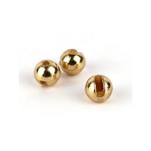 Bola - White Textreme Tungsten Slotted Beads - White Teptsbw-23