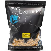 Bouillette Any Water Big Baiting Boilies Banana & Scopex 16mm