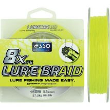 Braid Asso Lure Braid 8x Yellow - 150m Dylbj16cv