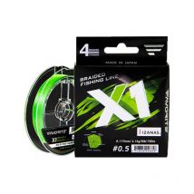 Braid Favorite X1 - Green - 150m X1pe150lg-04
