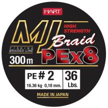 Braid - Fluo Green - 300m Hart Mj Braid - Fluo Green - 300m Lhjb30025