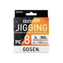 Braid Gosen Answer Jigging X8 - 300m Answerjigging300mpe8-25