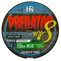Braid Hearty Rise Predator X8 - 150m Moss Green Pr-wx8-2.5-150m-mg