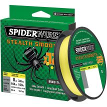 Braid Spiderwire Stealth Smooth 12 Braid 150m Yellow 1507448