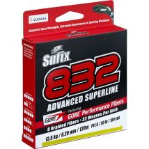 Braid Sufix 832 Advanced Superline Neon Lime - 120m Asu640836