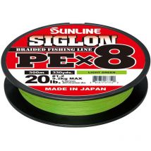 Braid Sunline Siglon Braid Pe 8x Green Sinks 300m Sun43228
