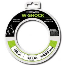 Cabeça De Linha Prowess W-shock Noir/vert Prclj4600-70-clear