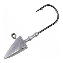 Cabeza Plomeada Scratch Tackle Aero Jig Head - Paquete De 3 Srta15
